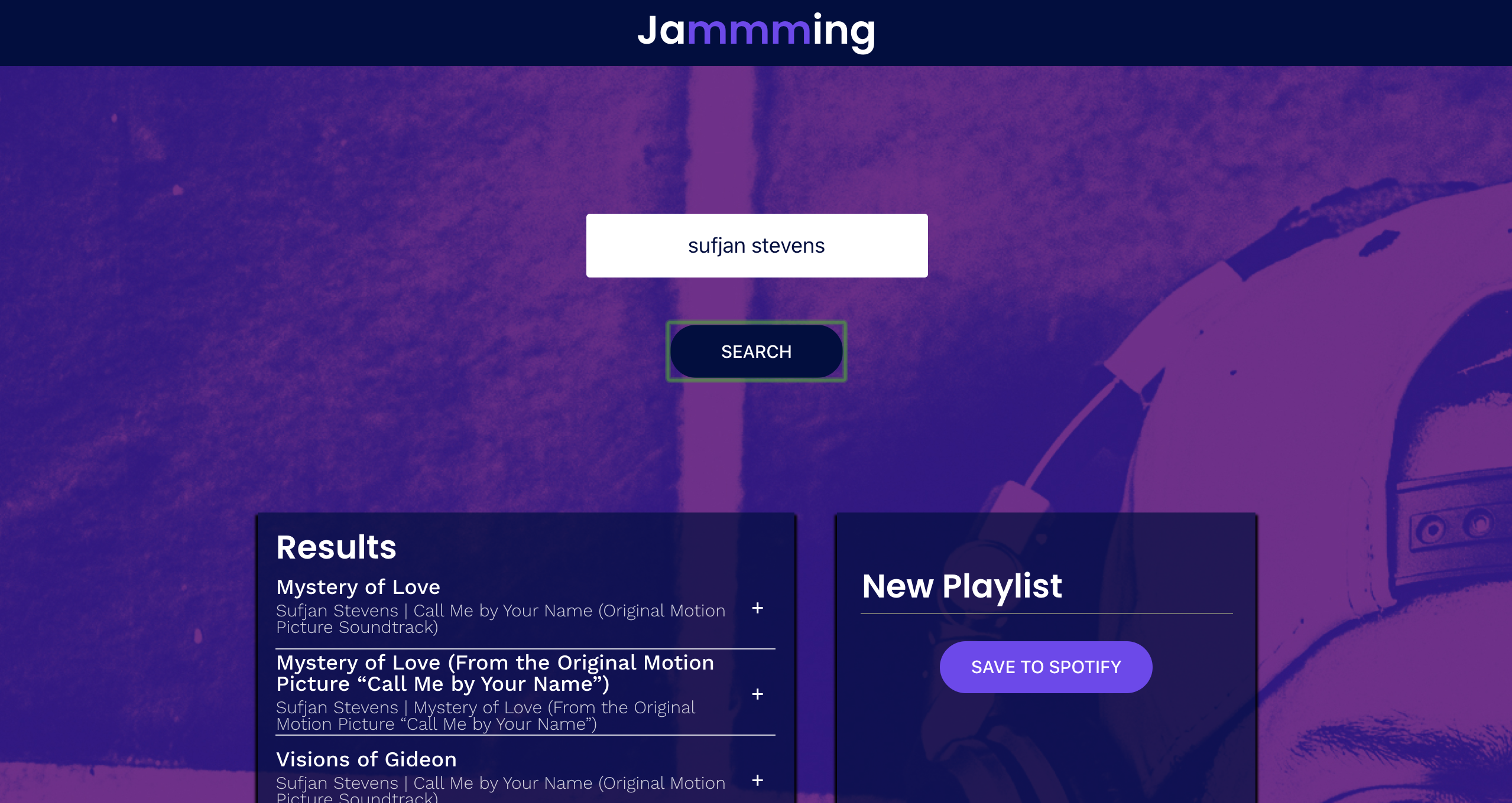 jamming project